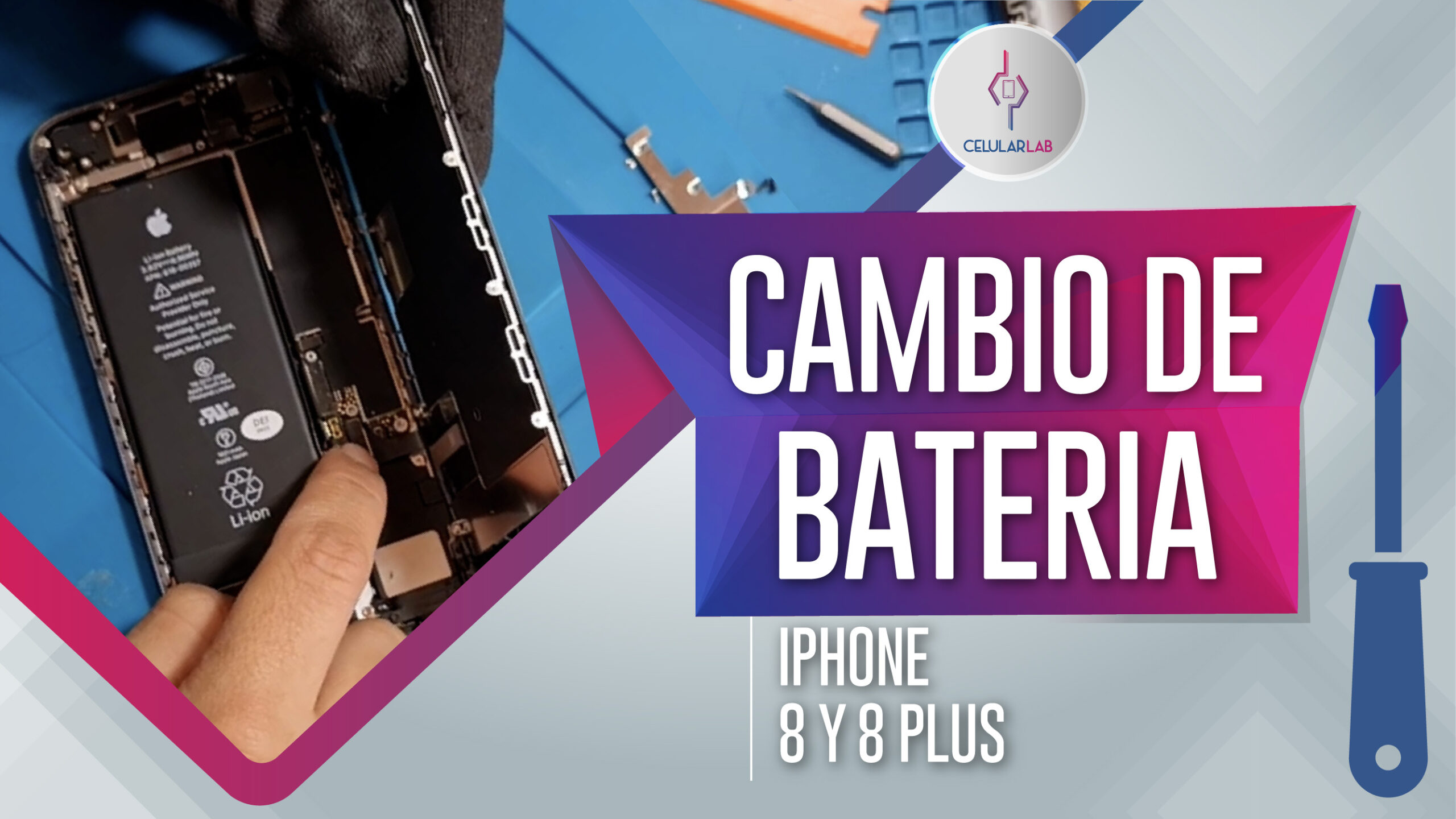 Cambio de Batería iPhone 8 Plus - Phonetastic Repair
