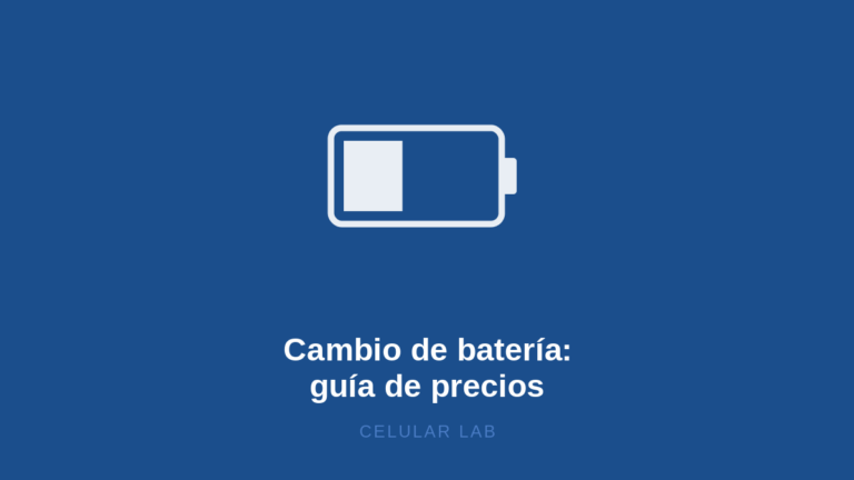 Cambio de Batería de Celular en Bogotá: Guía Completa 2026