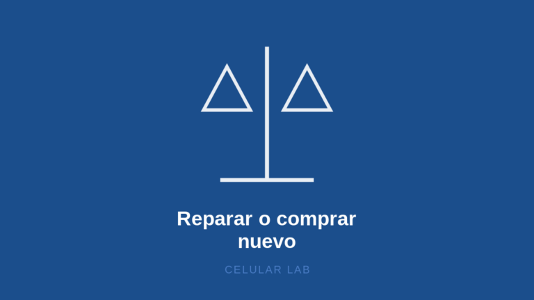 Reparar o comprar nuevo: cuándo vale la pena arreglar tu celular